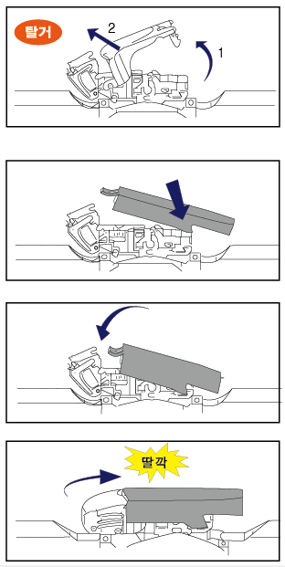 장착방법4(Pinch Tap Arm (Regular / BMW))